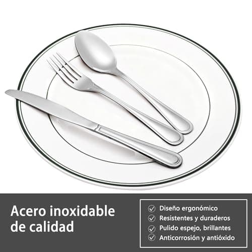 Otto Koning, Cutlery Set Travel Portable Knife Fork Spoon Set with Case - Stainless Steel Camping Picnic Lunchbox Cutlery Sets for 1 - Reusable Dishwasher Safe (Pack of 2) — view 6