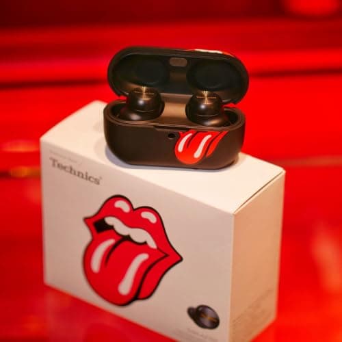 Technics EAH-AZ100E1K Rolling Stones True Wireless Earbuds, Black — view 3