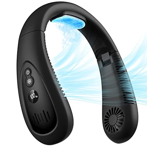 Neck Air Conditioner, Portable Neck Fan with Cooling Plate Rechargeable