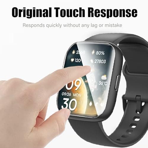 Lamshaw Compatible with Herpla Translator Device Screen Protector, [6 Pack] Full Coverage TPU Clear Film Compatible with Herpla Language Translator Device (6 Pack) — view 2