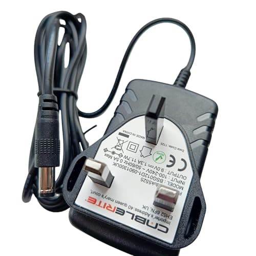 9V Power Adapter for Alesis Nitro Max Kit Mesh Drum Kit UK Plug
