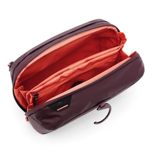 Peak Design Wash Pouch, Eclipse, Weatherproof Travel Toiletry Bag, Upright or Hanging Kit with Pockets, Magnetic Toothbrush Pocket, Wide UltraZip Opening, Toiletry Bag for Men and Women