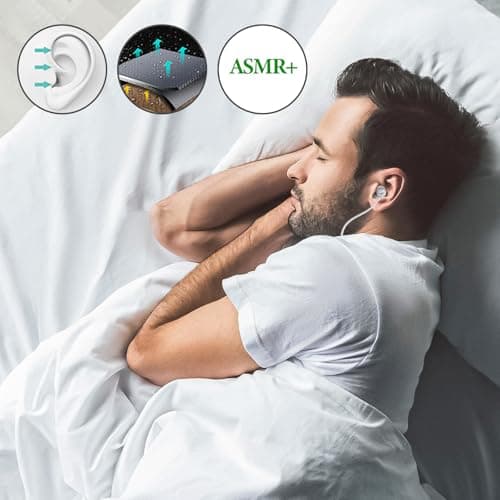 GEEKRIA Mono Sleep Earbud, 3.5mm Single Earphone for Side Sleeping — view 5