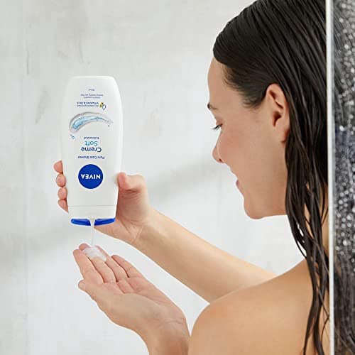NIVEA Care Shower Creme Soft (250 ml) Enriched with Almond Oil, Moisturising Gel Body Wash, Skin Moisturiser with Mild Scent — view 4