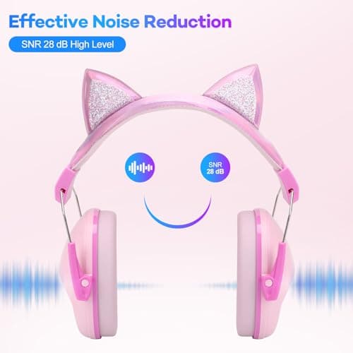 cumunebula 2Pack Ear Defenders Children - Kids Ear Defenders for Autism, Toddler, Children Age 3-16 Years Old - Noise Cancelling Headphones for Kids for Concerts, Air Shows, Fireworks - 28dB SNR — view 3