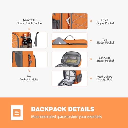 Maelstrom Insulated Cooler Backpack, 39L/50 Can Leakproof Soft Cool Bag — view 4