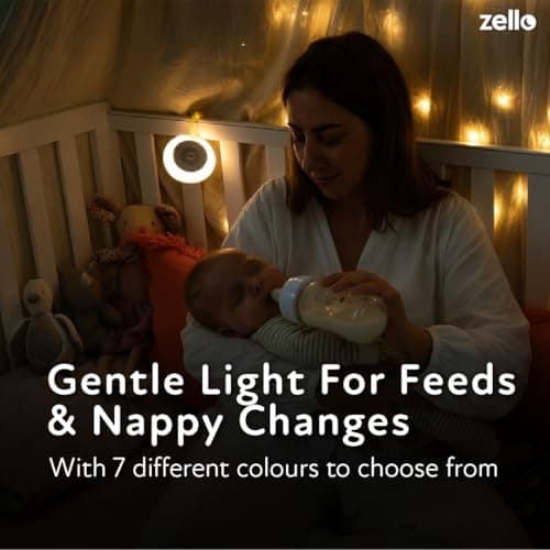 Zello Portable Pro Max White Noise Machine Baby Sleep Aid – 55+ Hour Battery, 30 Advanced Sounds, Coloured Night Light, Smart Memory & Timer, Rechargeable for Travel & Home — view 6
