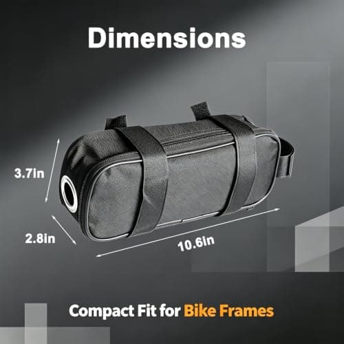 XZSKD Battery Bag, Controller Bag for E Bike，Oxford Fabric, Water-Resistant, Hanging Design, Fits Most E-Bike Frames, for Commuting and Touring — view 2