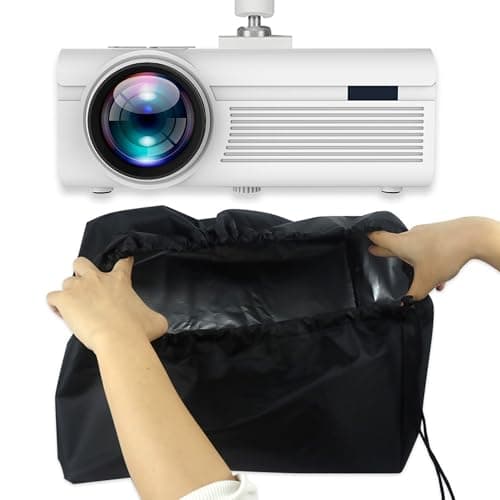 SEABABOO Projector Cover 35 x 35 x 22 cm Projector Dust Protection Oxford Fabric Projectors Cover for Ceiling Home and Outdoor Theatre Projectors — view 4
