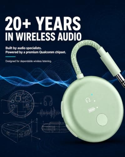Avantree SoundJet R1-25Hr Airplane Bluetooth Adapter for All AirPods — view 5