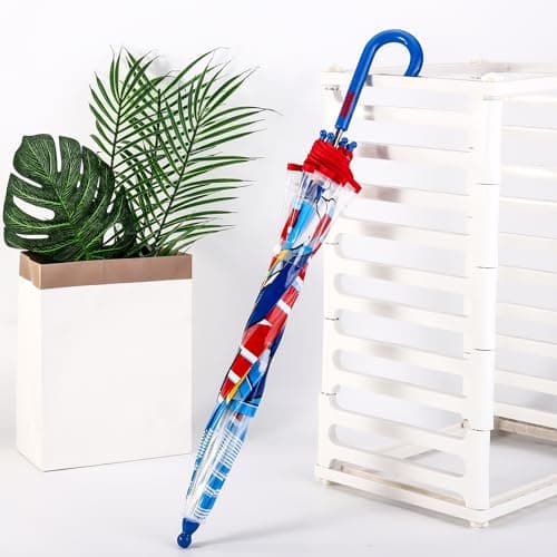 Sonic The Hedgehog Kids Clear Dome Umbrella Transparent See-Through Canopy — view 6