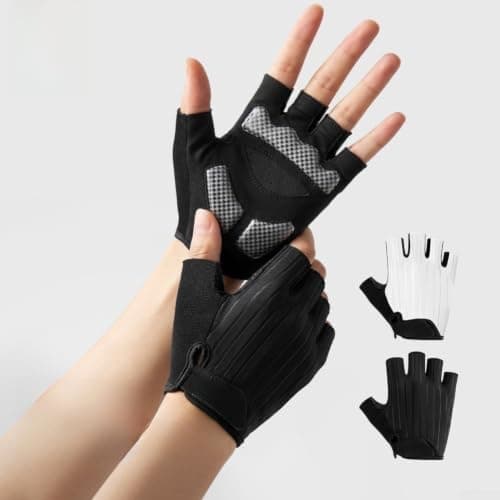 SBR Shock Absorbing Gloves Carbon Fiber Textured — view 5