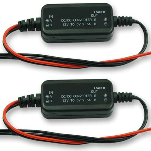 2pcs DC Voltage Reducer 12V to 5V 2.5A Converter