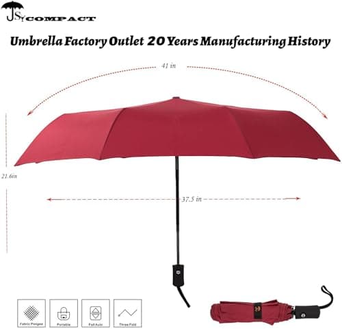 SY COMPACT Travel Umbrella Windproof Automatic Unbreakable UV Protection — view 3