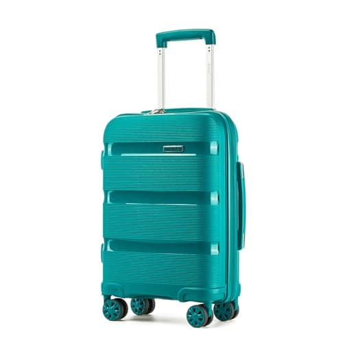 Kono Cabin Suitcase 55x40x20cm Lightweight PP Carry On Luggage for Ryanair