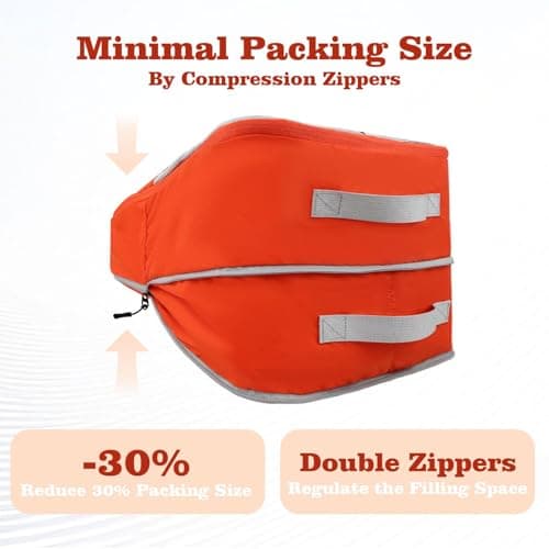 CANBOX Compression Packing Cubes 2 Pcs Set, Expandable Luggage Organizers — view 3