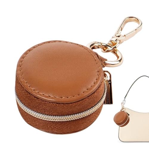 Travel Ring Holder - Ring Holder Pouch | Necklace Organizer | Organizer Pouch with Zipper Closure Box Backpack Women Girls Sports Gym Car Work Travel Storage Accessory Compact Portable Bag — view 4