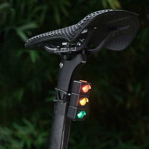 Cycling Brake Light Rechargeable Sensing Biking Gear Bike Accessories — view 2