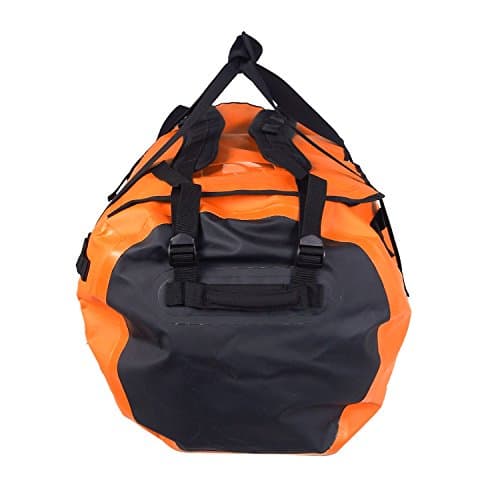 Lomo Blaze 60L Expedition Holdall Duffel Rucksack Bag with Zip Orange — view 4