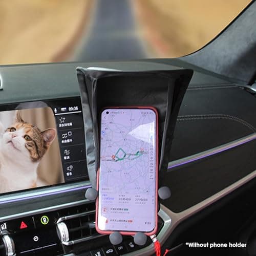 Phone Anti-Glare Sun Shade UV Protection Phone Umbrella Sun Shield Holder For Car Outdoor Travel — view 3