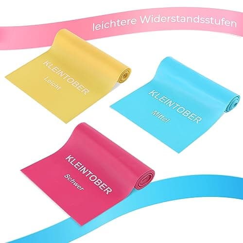 Soft Resistance Bands Set of 3 for Kids, Teens, Beginners and Seniors — view 2