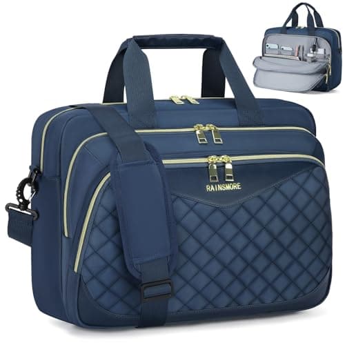 RAINSMORE Laptop Bags for Women 15.6 Inch Briefcase Messenger Bag