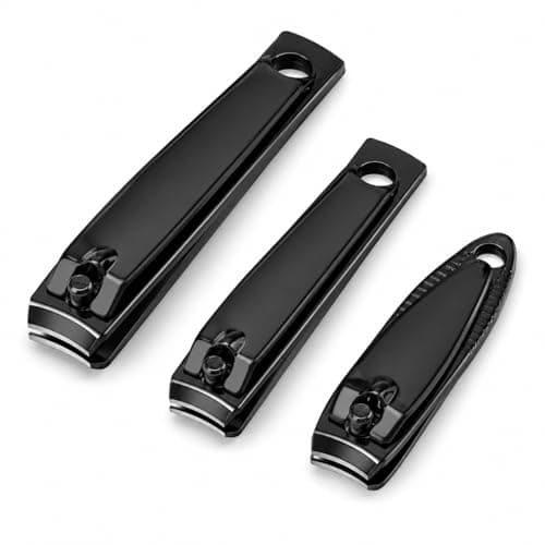 Nail Clipper Set 3 Pcs Stainless Steel Cutter Travel Personal Care
