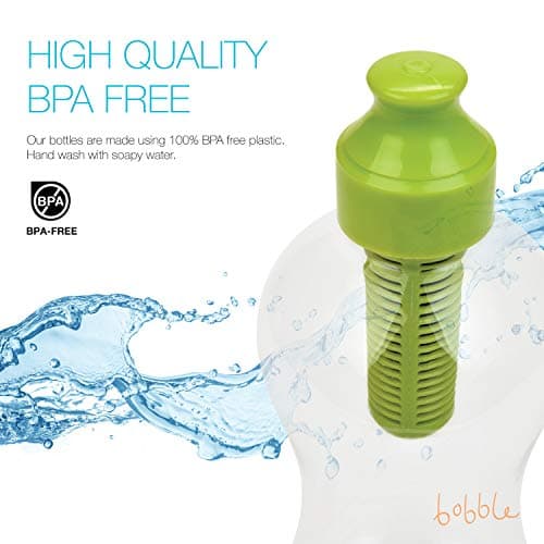 bobble Water Bottle with Carry Cap, 34-Ounce, Lavender — view 6