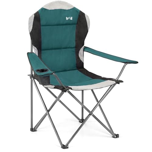 Trail Kestrel High Back Camping Chair, Teal