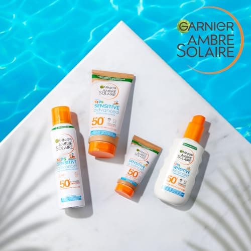 Garnier Ambre Solaire Sun Cream SPF50, Kids Baby Ultra-Soft Sunscreen, 50ml — view 3