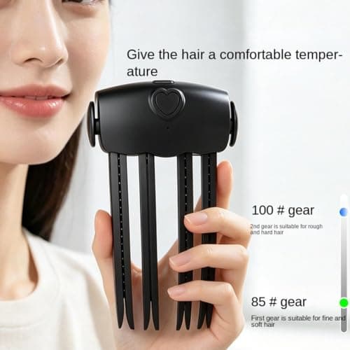 Volume Hair Clips,Wireless Hot Curler,Volumizing Root Lift Clip USB — view 5