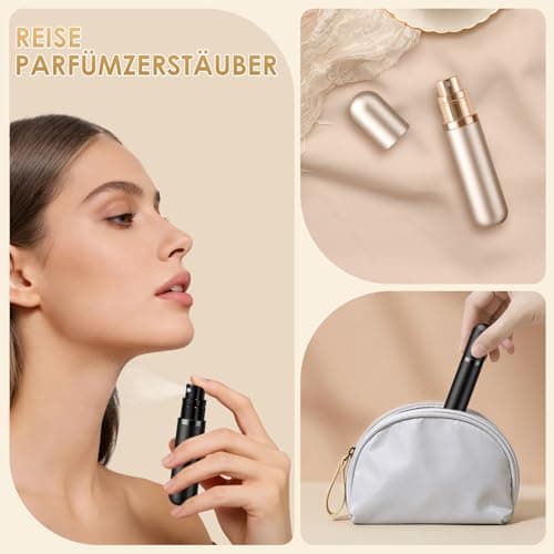 JOOMOKO Perfume Atomiser Perfume Travel Bottle 5ml Atomiser Spray Bottle — view 3