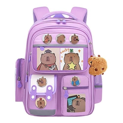 Uonguon Travel Bookbag Large Capacity Multi-Compartment Waterproof Backpack