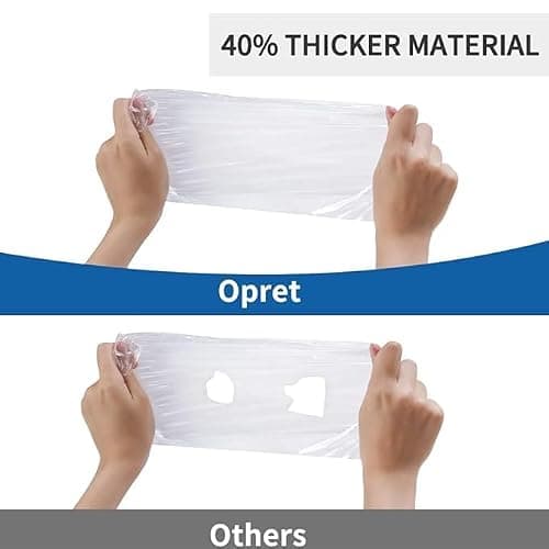 Opret Disposable Rain Ponchos 5 Pack, Emergency Raincoats, Waterproof — view 2