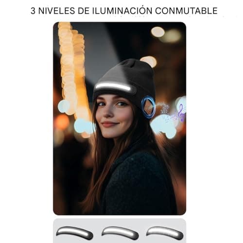 Wireless Hat Knitted Warm Night Safety — view 4