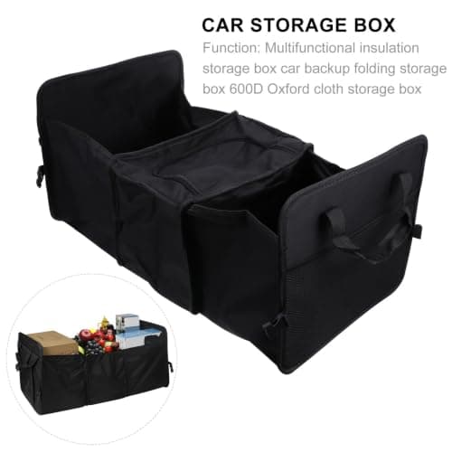 Zerodeko Foldable Oxford Cloth Insulated Trunk Storage Box for Car Travel — view 3