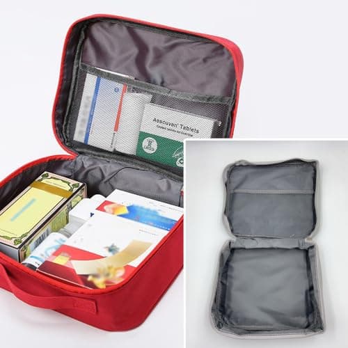 XINGSUI 1 Pcs First Aid Bag Empty,Drug Pack Storage Bag,for Home,Office,etc — view 3