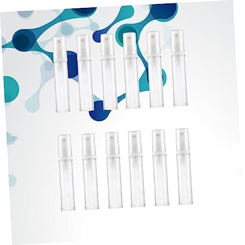 Healeved 12 Pack Fine Mist Spray Bottle 15ml Refillable Empty Sunscreen Sprayer Vacuum Sealed Misting Bottle for Skincare and Travel — view 4
