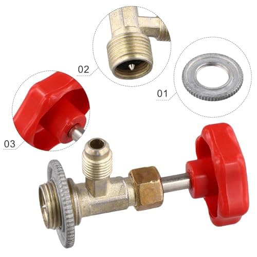 FACAIIO Universal Can Dispensing Valve 14mm 1/4 SAE Interface High — view 2