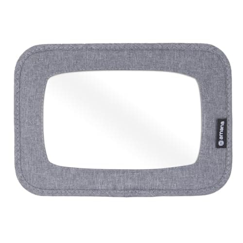 Amana Baby Car Travel Bundle – Includes Rear View Mirror, Mini 2-in-1 Mirror, on Board Sign | 5-in-1 Baby Safety Kit & Complete Car Essentials — view 2