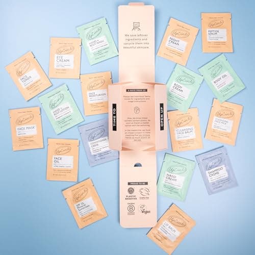 UpCircle The Pamper Kit - 18 Pieces - Sample Tester Pack Of Full Skincare, Hair Care + Body Range - Perfect Gift Idea, Pamper Night, For Holiday or Wedding Favour - Natural, Vegan, Cruelty-Free — view 2