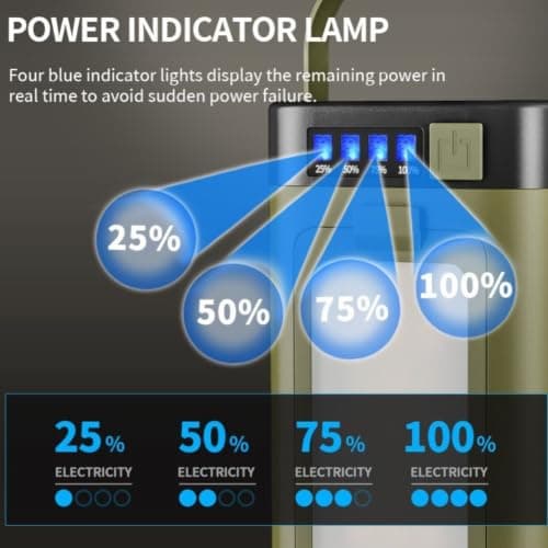 Solar Camping Lantern Foldable USB Power Bank IPX4 — view 6
