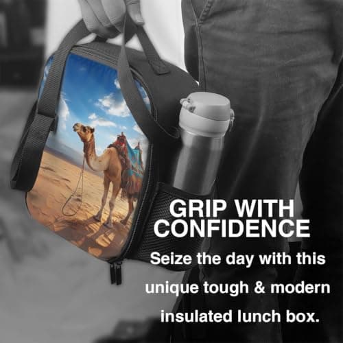 Lunch Bag for Women & Men Insulated Lunch Box Leakproof Cooler Tote Bags — view 6