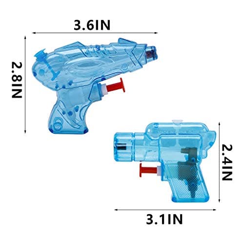 12 Packs Water Gun Pistol for Kids Squirt Toys Party Bag Filler Party Favours Outdoor Beach Swimming Pool Game Summer Party Supplies For Kids Boy Girl — view 2