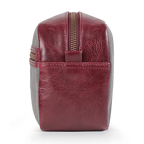 Londo Genuine Leather Travel Toiletry Bag – Makeup, Shaving Organizer, Dopp Kit for Men & Women, Durable & Stylish Travel Accessory — view 5