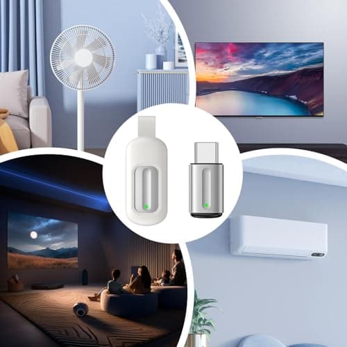 IR Remote Control Adapter – Black, Plug And Play Phone Accessory, 3.5mm Audio Jack Connection, Universal Emitter, App Controlled | Smartphone, TV, Projector, School, Home, Electronics, Stream — view 3
