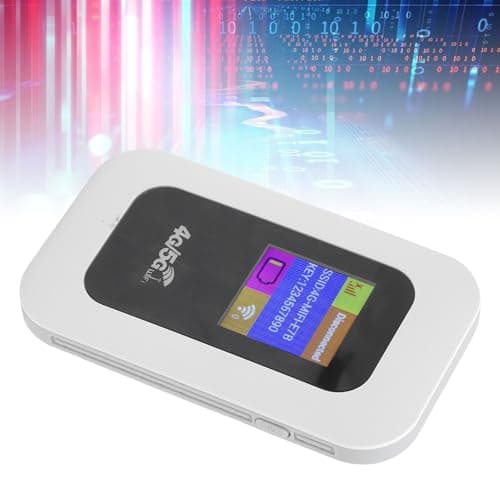 Msiud Portable WiFi Hotspot, 300Mbps Dual Band 5G/4G LTE Unlocked Mobile Router Pocket Hotspot with SIM Slot USB C Charging Long Battery Remote Work for Travel Camping RV and Van Life — view 2