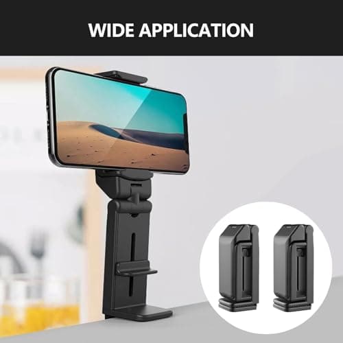 CHUMHU Airplane Phone Holder, 2 pcs Phone Holder for Plane Travel, Aeroplane Phone Hold er, Phone Ho lder for Pl ane, Suitable for Daily Office, Watching TV Series at Home, Flying — view 5