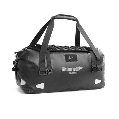 abamita Motorcycle Tail Bag Waterproof 20L 40L 65L Roll Top Dry Bag Motorbike Rear Seat Bag Duffel Luggage for Touring Commuting Camping — view 2