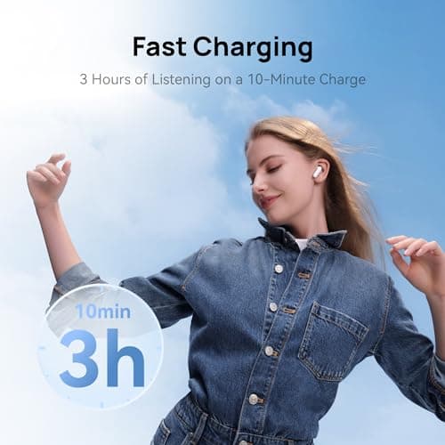 HUAWEI FreeBuds SE 2 Wireless Earbuds, Bluetooth In-Ear Headphones, 40Hour Battery Life Earphones, with IP54 Dust and Splash Resistant, Compact Design,Compatible with Android/iOS/Window, Black — view 3